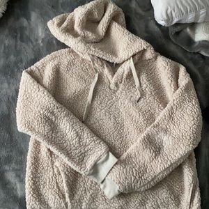 Sherpa hoodie